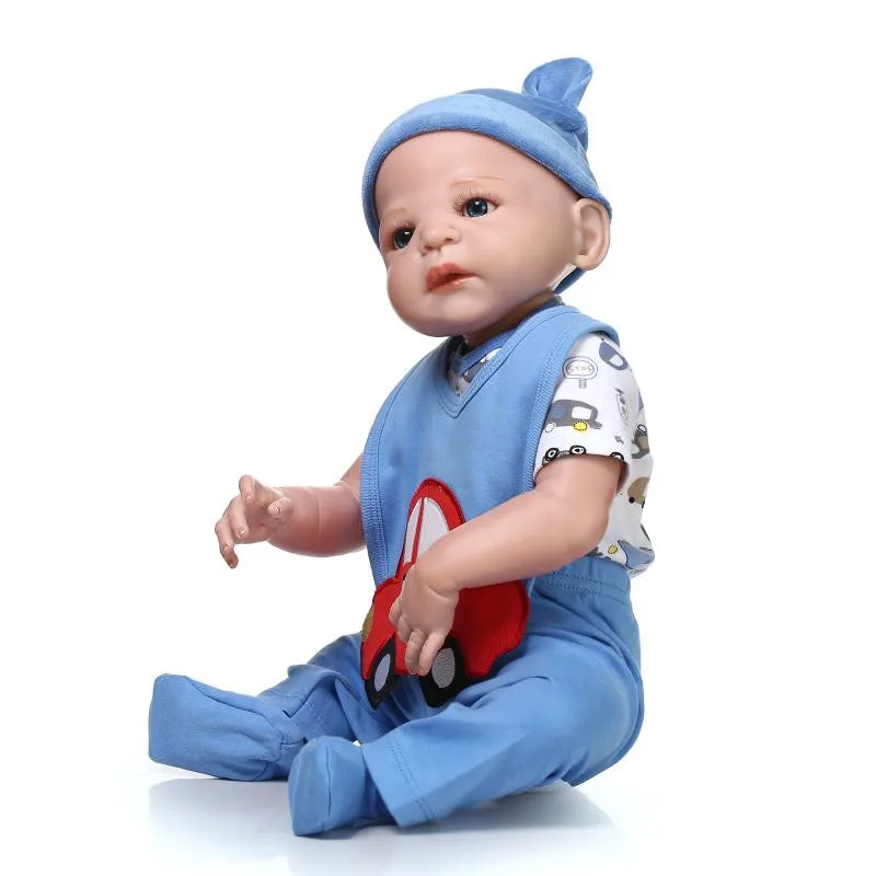 Npk 23 "Reborn Baby Doll Игрушечные лошадки силиконовые полный Средства ухода за кожей Игрушки для ванной реалистичные новорожденных Обувь для