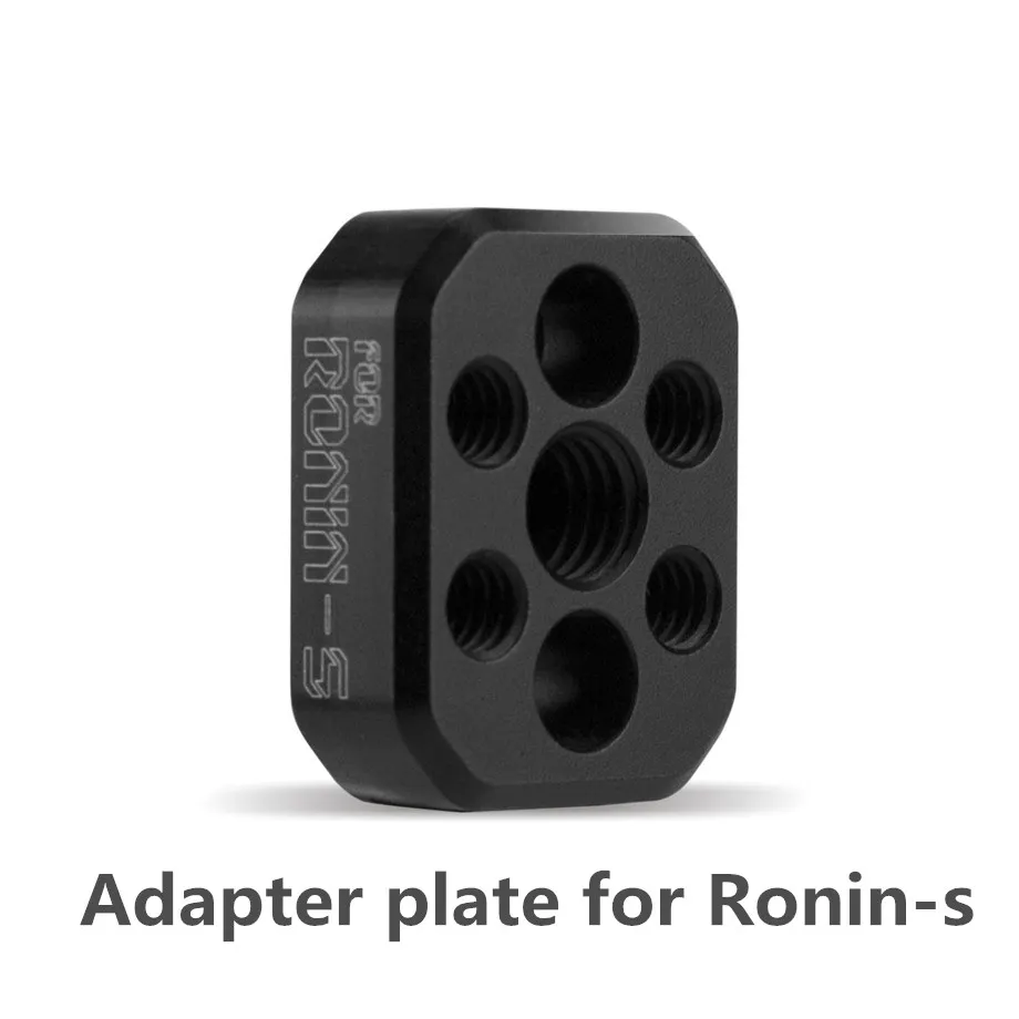 Ronin-S Aluminum Alloy Extension Module Adapter Plate Expansion Module for DJI Ronin-S Handheld Gimbal Spare Part Accessories-1