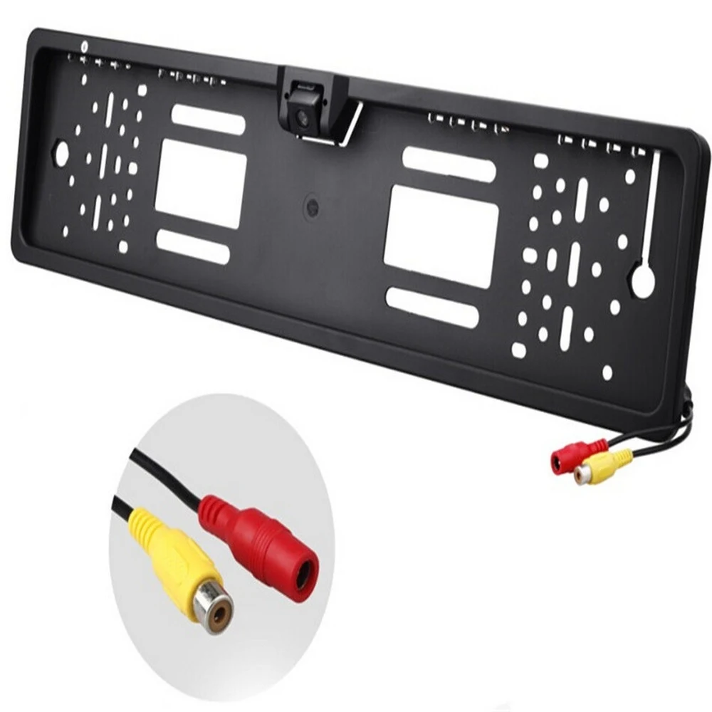 Stop118 inversa Para marco descuento visión trasera Último Dash LED HD CMOS europeo Cámara de coche 16 Auto placa vehículo Vehículos cámaras 2 Stop118 inversa Para marco 2