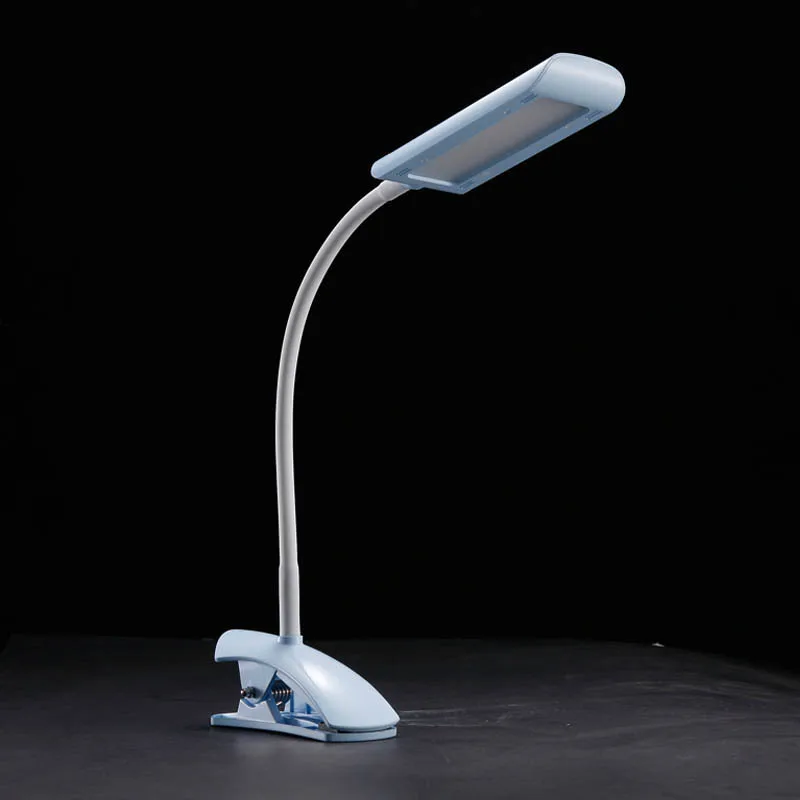 

TZ-005 6W 110-220V LED Reading Lamp Eye-Protection Desk Lamp With Clip 3 Levels Touch Dimmer illuminated led table lamp