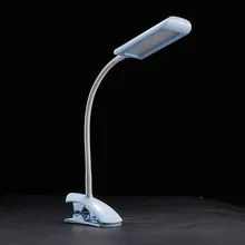 TaiZhao TZ-005 6W 110-220V LED Reading Lamp Eye-Protection Desk Lamp With Clip 3 Levels Touch Dimmer illuminated led table lamp
