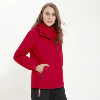 

2018 the new men's and women's assault clothes are waterproof, windproof and warm. One coat, three wear mountaineering suits.