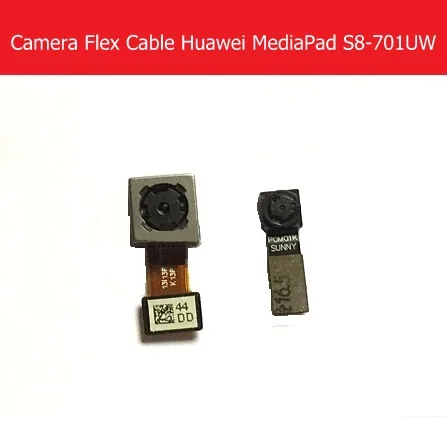 

Genuine Front & Rear Camera Flex Cable For Huawei MediaPad S8-701U/W T1-823L T1-821W 8.0" Back Camera Module replacement repair