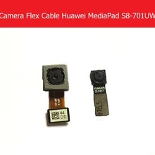 Оригинальная передняя и задняя камера гибкий кабель для huawei MediaPad S8-701U/W T1-823L T1-821W 8," Задняя камера Модуль Замена Ремонт