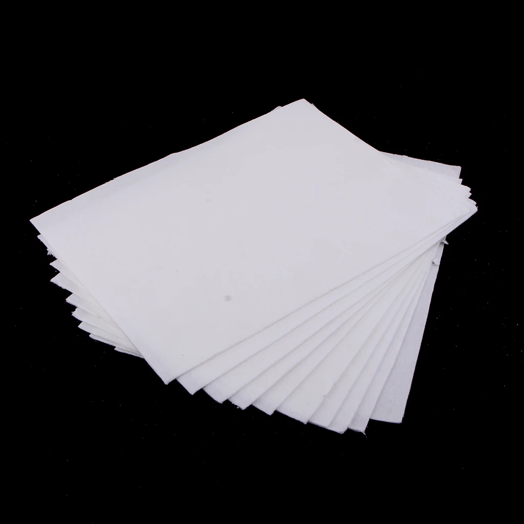 20 Pcs Round and Square Microwave Kiln Paper Ceramic Fiber Paper Glass Fusing Paper Pottery Tool for Household DIY Jewelry Craft