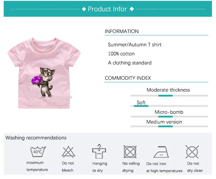 Лидер продаж, Детская футболка для мальчиков с принтом «любимые онлайн игры с надписью «can Talk Tom» летняя футболка костюмы с героями мультфильмов «Tom cat» и «его друзья»