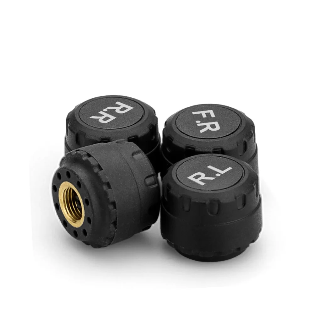 

Car Tire TPMS Pressure Monitor Car Alarm System Diagnostic Tool Wireless Solar-powered Color LCD Display Blue / Red / Black