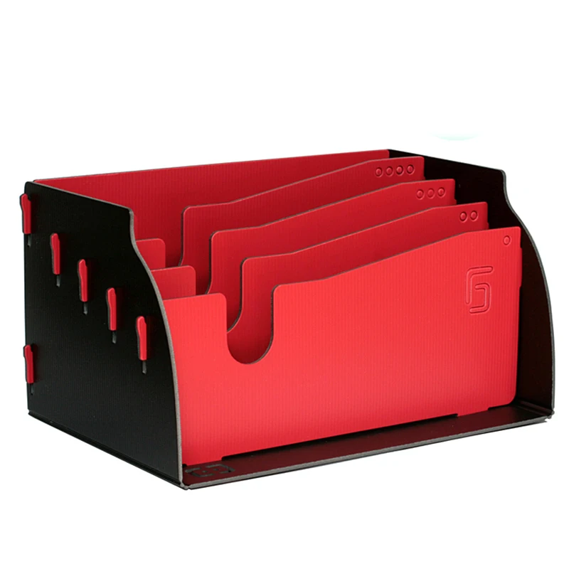 Detachable Document Bill Office Storage Box Multi-layer Accounting Voucher Letter Sundries Cabinet Rack Articles Organizer