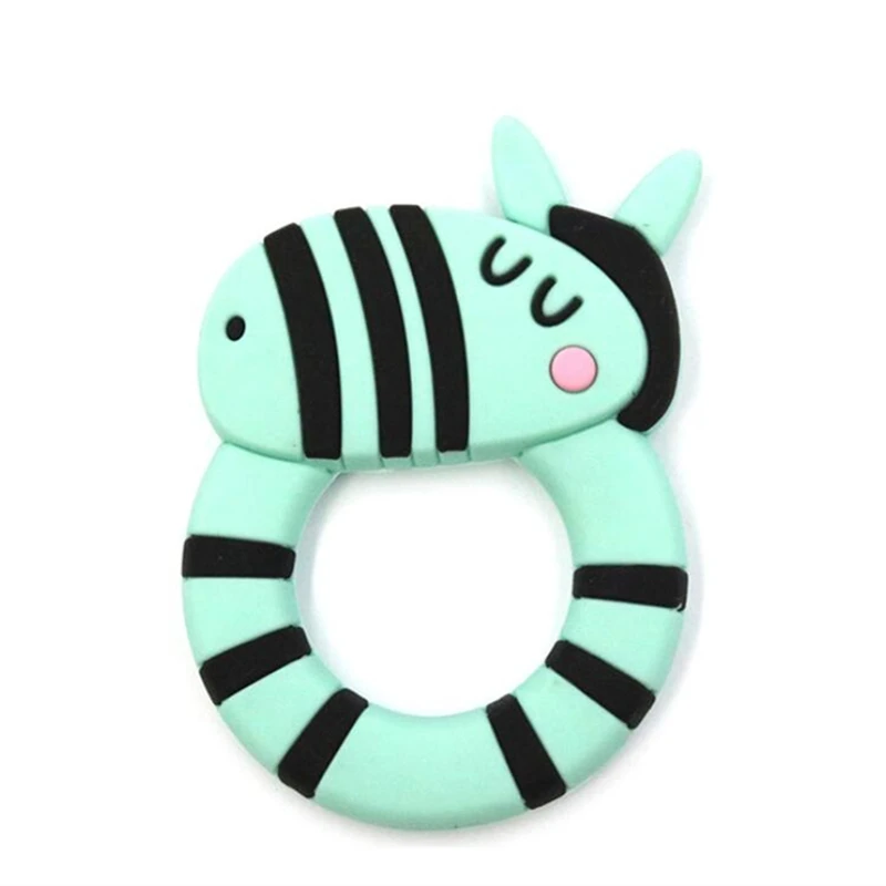 zebra teething toy
