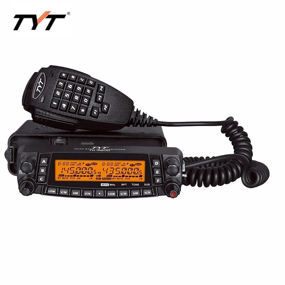 HOTTEST TYT TH 9800 long distance car radio mobile walkie talkie 100KM Coverage VV VU UU 4