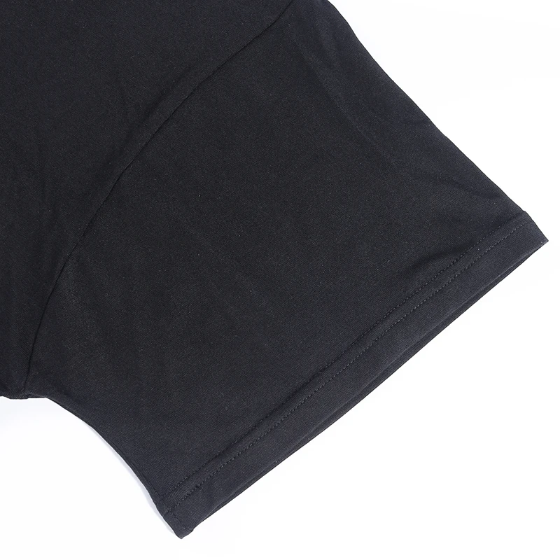 Женская футболка с принтом черепа, готические черные футболки, Летние повседневные свободные женские футболки Harajuku, уличная футболка с коротким рукавом и круглым вырезом
