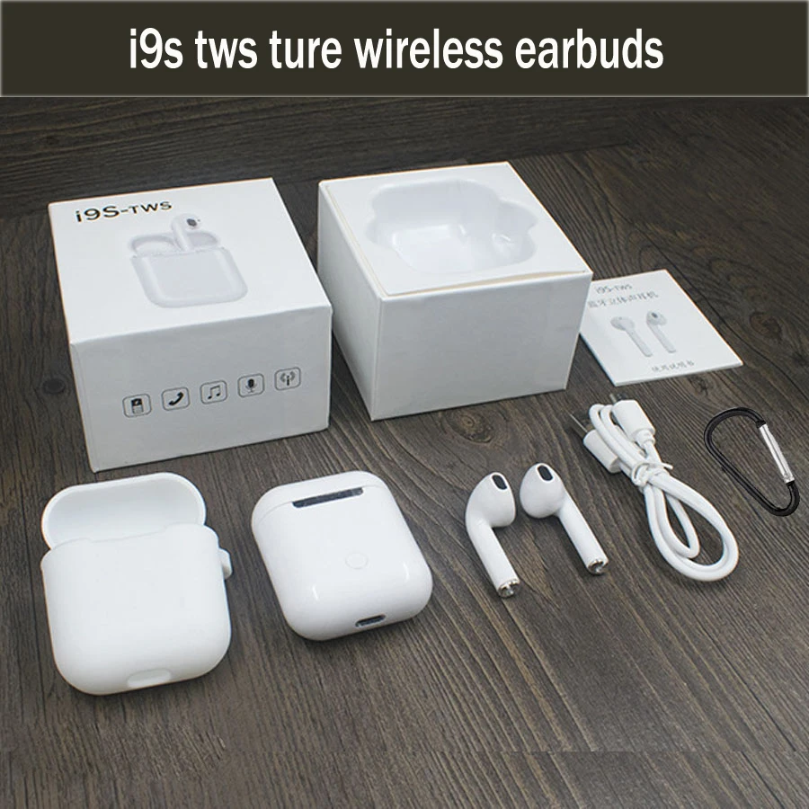 

10pcs/lot i9s Tws Mini 5.0 Bluetooth Earphone Stereo True Wireless Earbuds Headset In Ear Blutooth Earphones For Phones