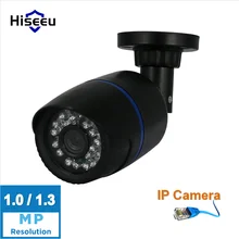 Hiseeu hd ip-камера видеонаблюдения камера 1.0mp/1.3mp 720 P/960 P открытый мини пуля ip-камера день ночь для видеонаблюдения nvr dvr hbd11