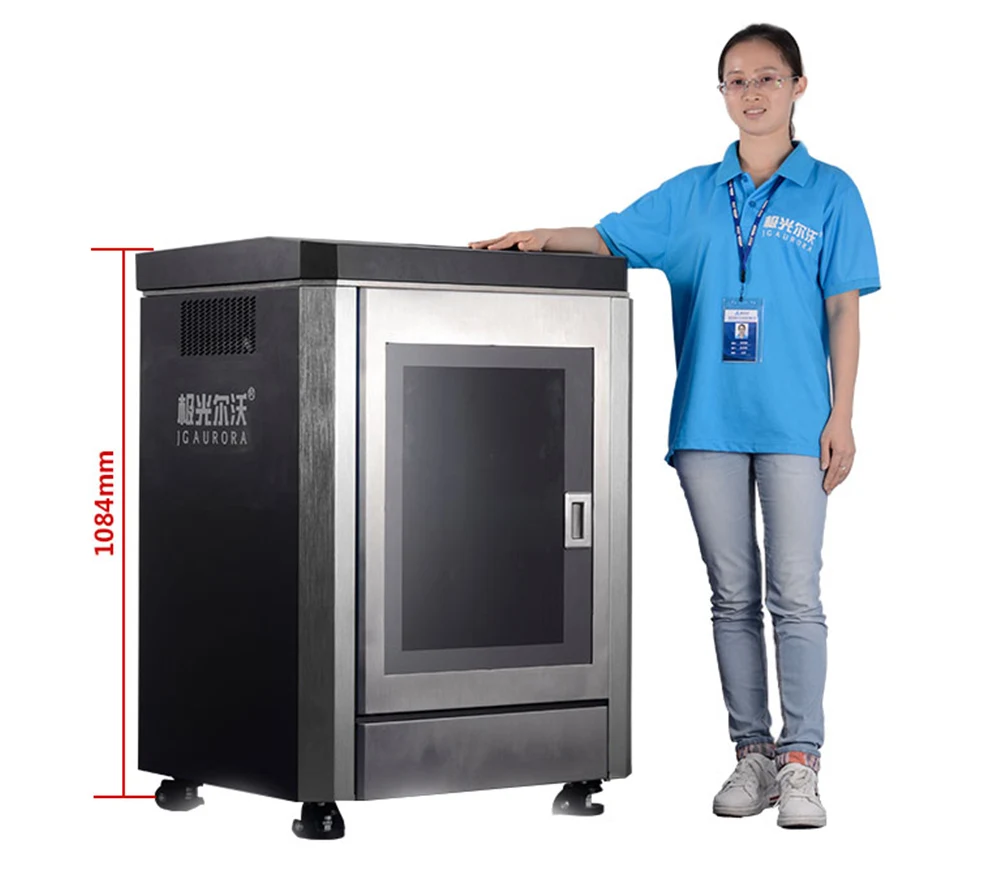  JGAURORA A9 3D Printer Large Build Size 500*400*600mm Industrial 3D Printing Machine 4 Seperate Ext