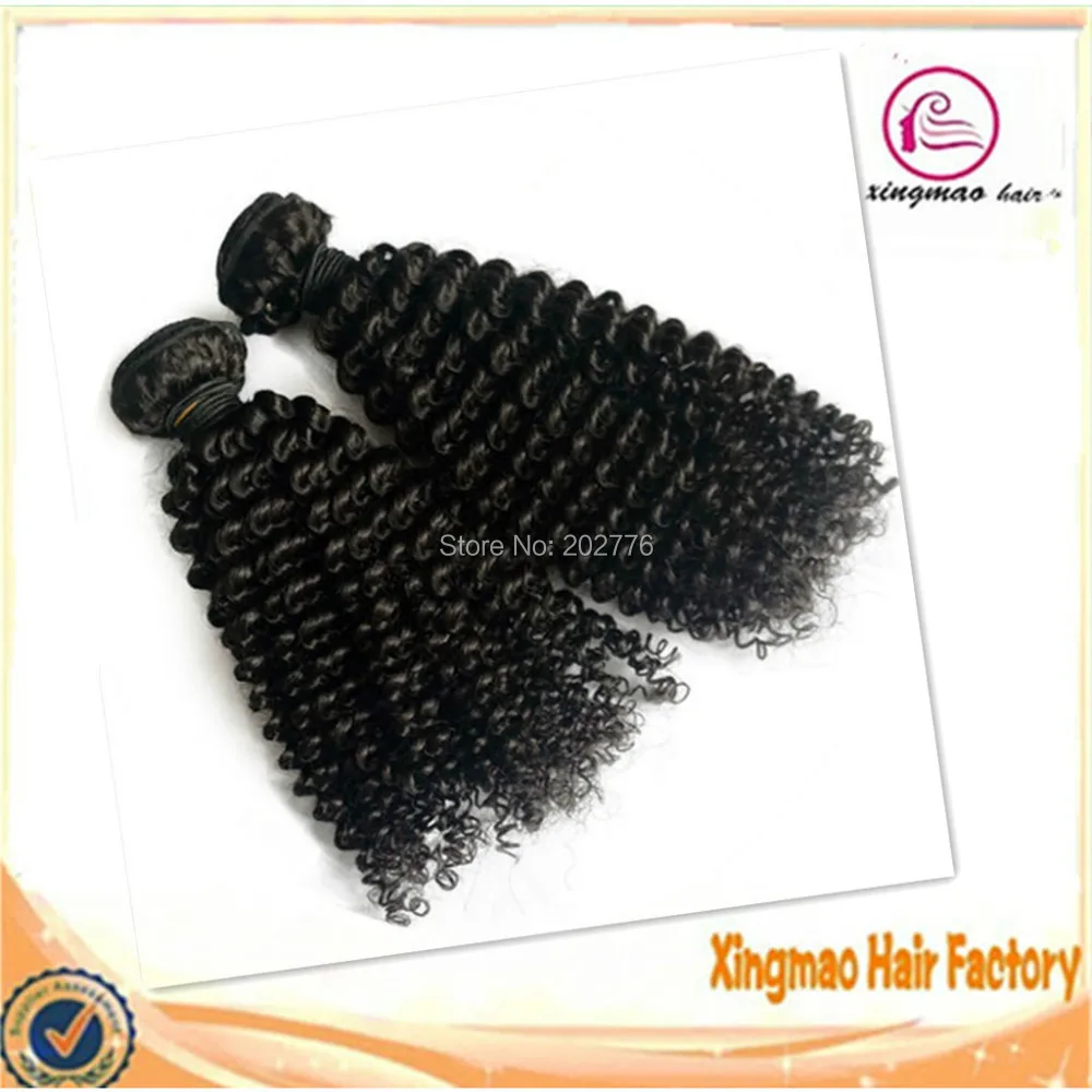 10&quot -24&quot Large in Stock Brazilian Kinky Curly Virgin Hair Natural Color 3 pcs Lot Free Shipping |