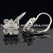 Серьги из серебра 21636 пробы