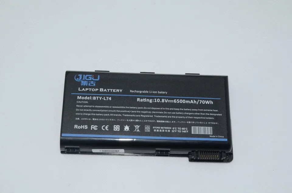 JIGU Bty L74 Аккумулятор для MSI BTY L74 MS-1682 A5000 A6000 A6005 C61M32-HDSB CR500 CR700 CX700-010EU S9N-2062210-M47