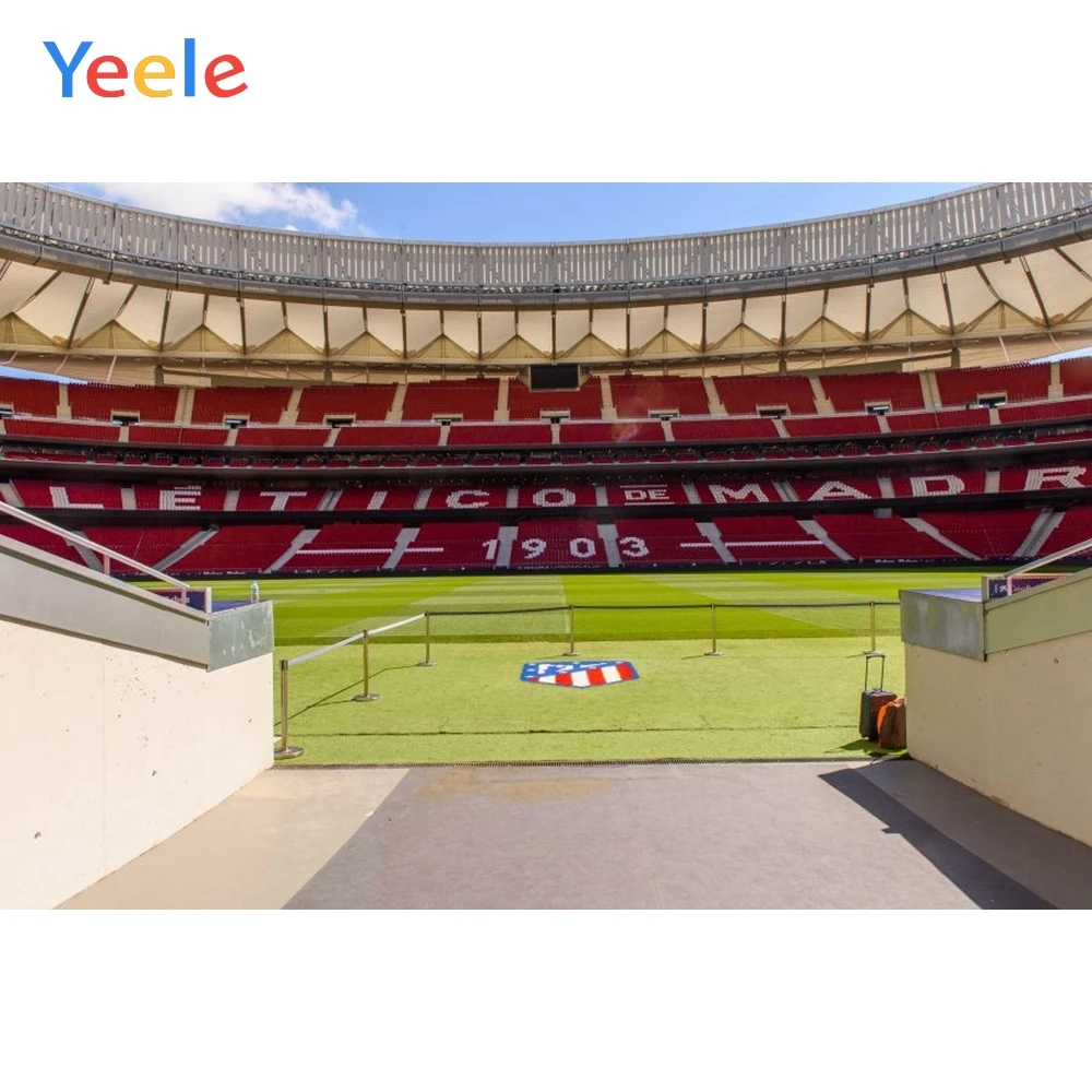 Yeele Atletico Мадрид Футбол поле плеер канал встречи ребенок фотография фон для фотосъемки фоны для фотостудии