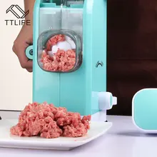 TTLIFE Multifunction Vegetable Chopper Food Processor Cutter Garlic Vegetable Fruit Twist Shredder Manual Meat Grinder Cutter