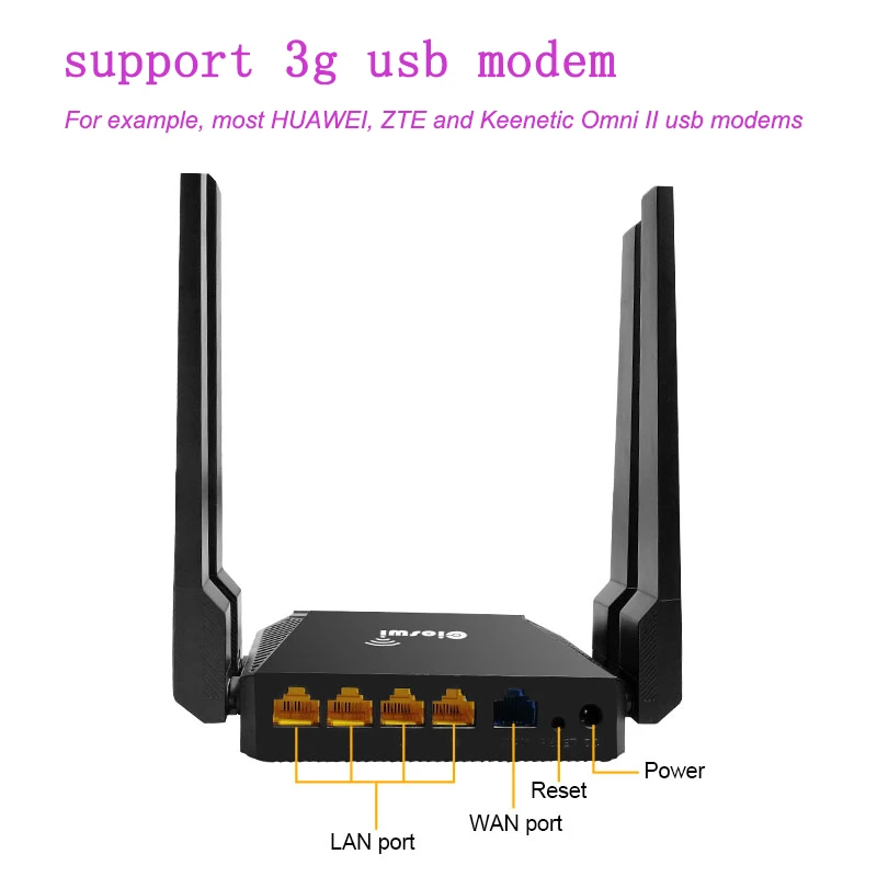 

Cioswi 3G USB Modem Router Wireless WiFi Router Support Firmware Keenetic Omni II With MT7620N Chipset 300Mbps 802.11b/g/n