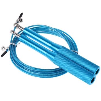 

1Pc Adjustable Steel Wire Speed Jump Rope for Boxing Training Equipment