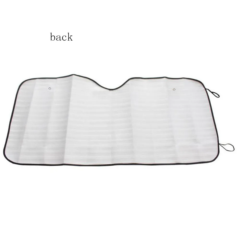 

1Pc single-sided silver foam sunshade leisure folding car windshield sunshade front and rear window sunshade BD-002 19Mar7