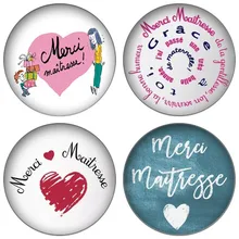 ZDYING – Cabochons en verre pour Photo, 5 pièces, 12mm/16mm/18mm/20mm/25mm