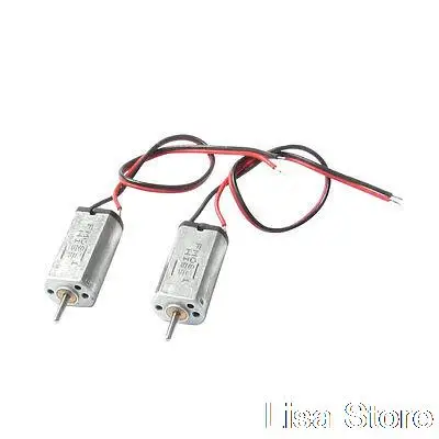 

2 Pcs 8mmx6mmx15mm DC 1V-7.5V 42000rpm 7.5V Magnetic K20 High Speed Toy Motor