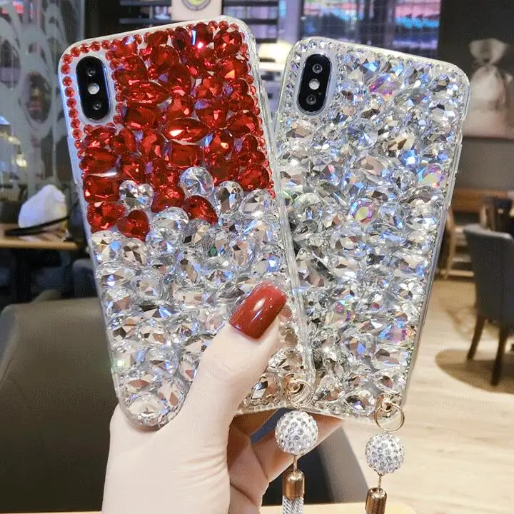 Для zte лезвие V6/D6 Нубия Z9 Z17 Z17S Z11 мини S Max N1 Axon 7 большой алмаз крышка горный