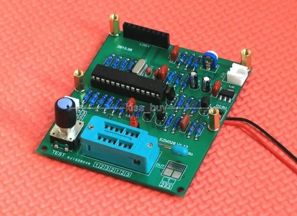 12864 ЖК дисплей GM328 Транзистор тестер СОЭ метр/LCR/частотомер/PWM квадратный волновой