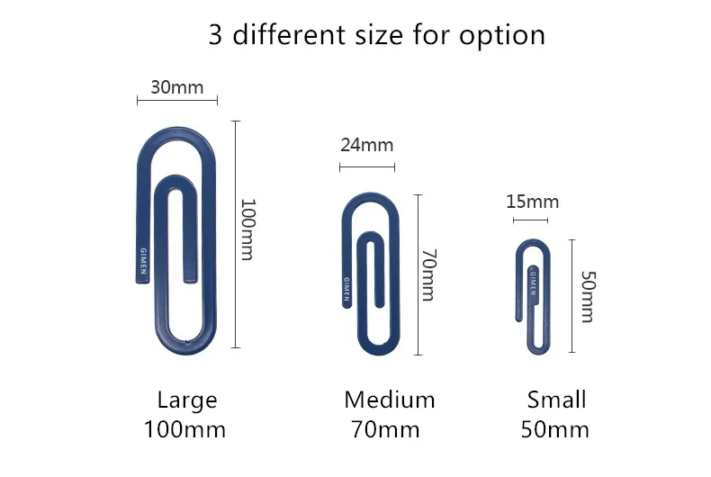 30 шт./лот большая металлическая для бумаги папка с зажимом Памятка инструменты вязки закладки для книг канцелярские подарки для школы и офиса письменные принадлежности A6197