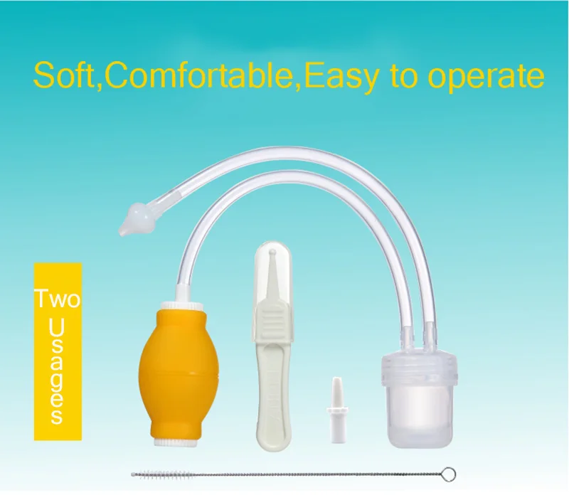 Baby Nasal Aspirator Set Baby Care Products Anti-backwash Device Vacuum Suction Newborn Nose Aspirator Cleaner Snot Nose Cleaner