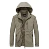 2022 New Plus Size 5XL,6XL Spring Autumn Mens Casual Military Hoodie Jacket Men Waterproof Clothes Men's Windbreaker Coat Male ► Photo 1/6