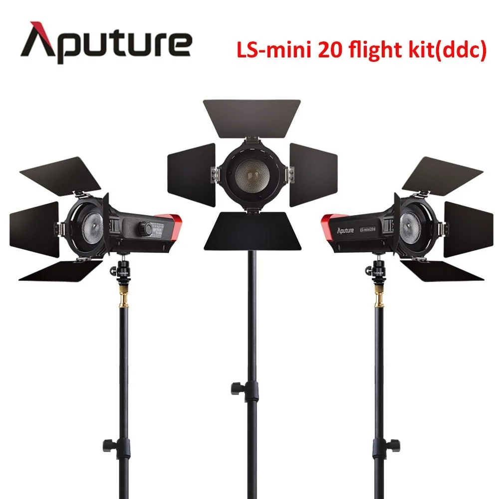 Aputure CRI 97+ LS Mini20 flight kit ddc fresnel cob led light