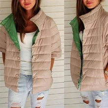 Ukraine Sale ChuSautBeauty 2017 Spring Autumn Warm Winter Jacket Women New Fashion Women’s Solid Color Cotton Coat Outerwear