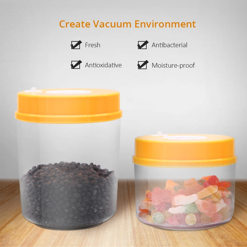  TINTON LIFE Kitchen Food Vacuum Containers Sets Vacuum Sealer Machine Fresh Keeping Canister ( 2200 - 32850608142