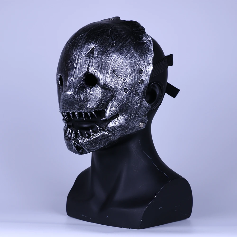 Resin Game Dead by Daylight Mask For The Trapper Cosplay Evan Macmillan Mask Cosplay Props Halloween Accessories (5)