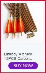 Tiro com Arco Eixos de Alumínio Arco de Caça Linkboy Inster Carbono Puro Arrow Composto Tradicional Acessórios 12pcs id 6.2mm 12 Linkboy Tiro Com Arco 12pcs Inster ID