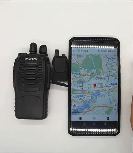 Walkie talkie bluetooth беспроводной программирующий адаптер с gps местоположением share для