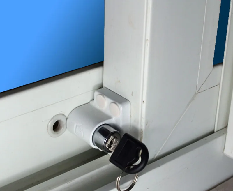 Window shield, sliding window locks, aluminum, steel, window locks