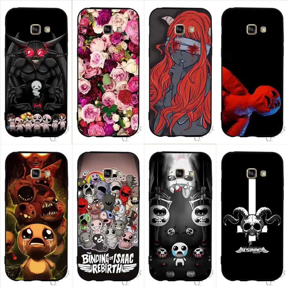 

Colorful The binding of isaac Phone Cover for Samsung Galaxy S6 Case A5 A3 A6 S7 Edge S8 S9 Plus Note 8 9 Covers Back