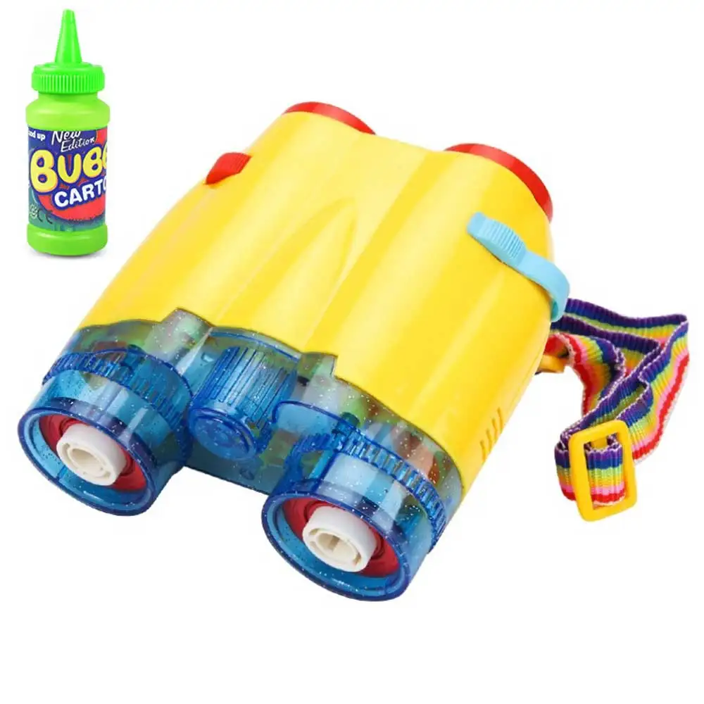 Bubble Blower Automatic Telescope Machine Flashing Light Up Music 2019 Popular Attractive Novelty Toys |