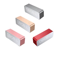 Домашний музыкальный будильник с функцией buetooth 4,1 динамик сабвуфер мобильный телефон беспроводной мини стерео радио