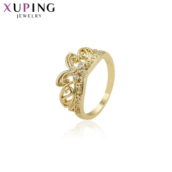 

Xuping New Arrival Luxury Rings Four Synthetic Cubic Zirconia Engagement Gift for Women Vintage Jewelry 15882