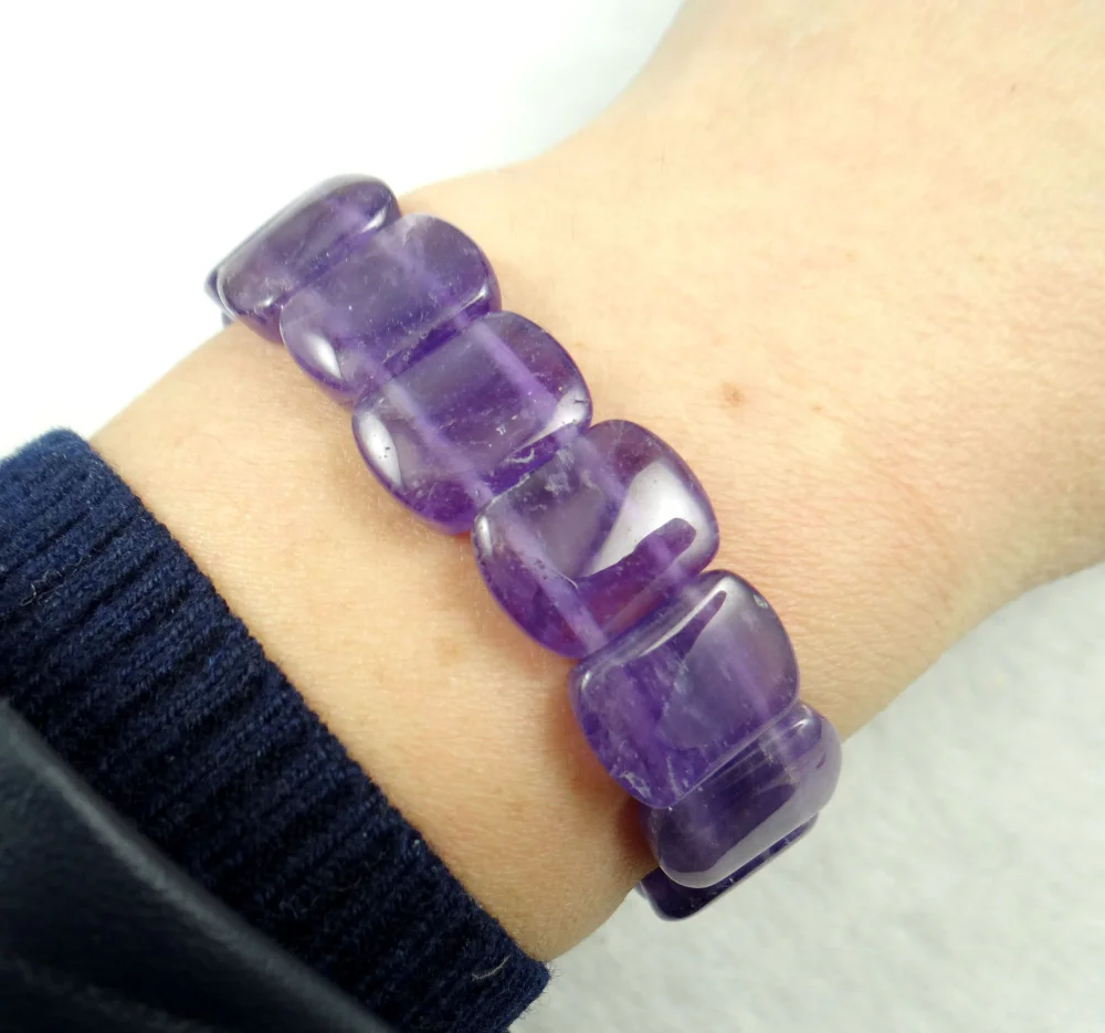 Браслет из натурального камня 15 х11 мм|stretch bangle|bangle braceletbangle jewelry |