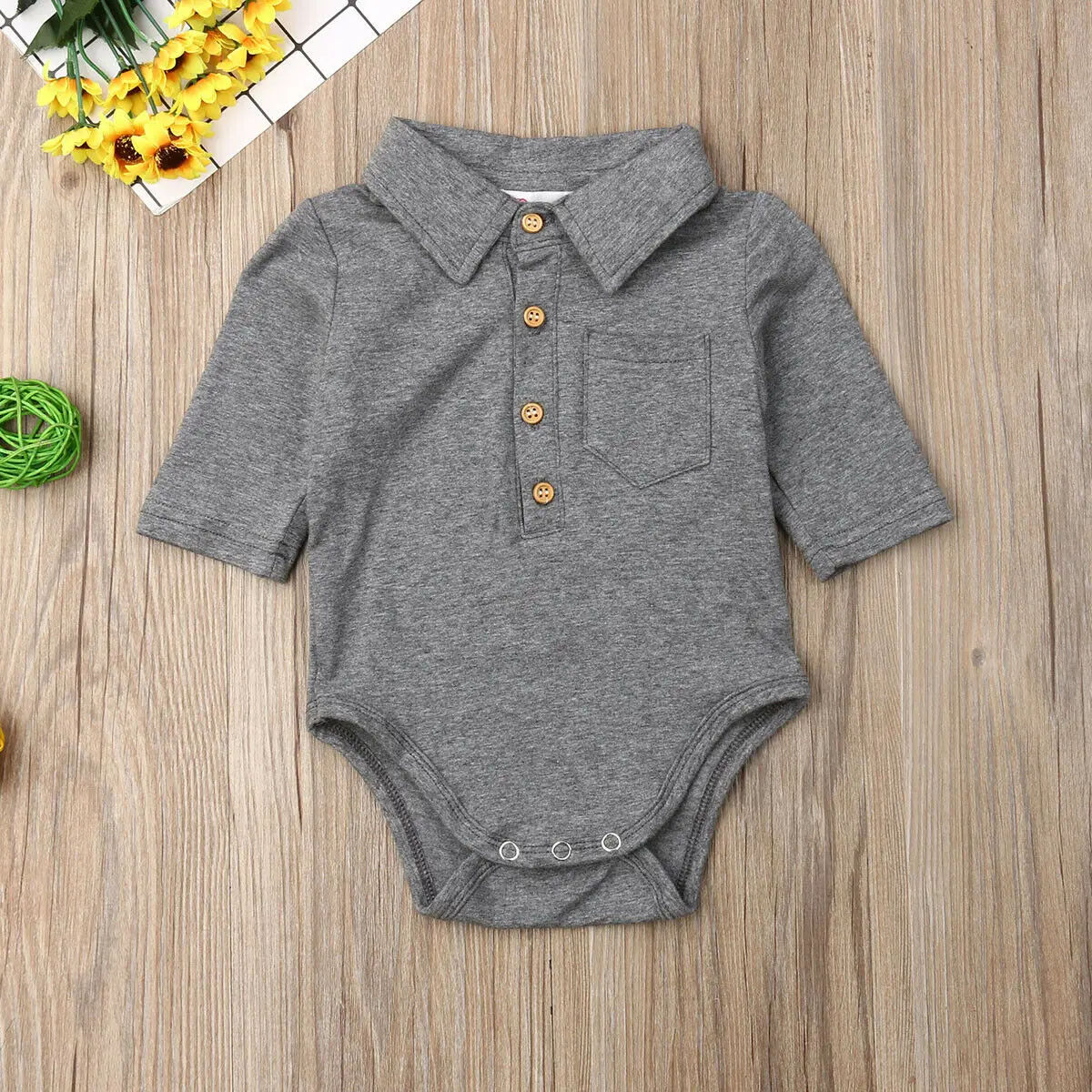 Baby Boy Bodysuit Jumpsuit Set Summer Clothing Infant Gentleman Solid Formal Short Sleeve Turn Down Collar baby romper,baby boy bodysuits