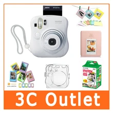 Fujifilm Instax Mini 25 камера и аксессуары, Fuji мгновенная Мини пленка 20 листов+ Прозрачный чехол+ фотоальбом+ пленка Декор рамки