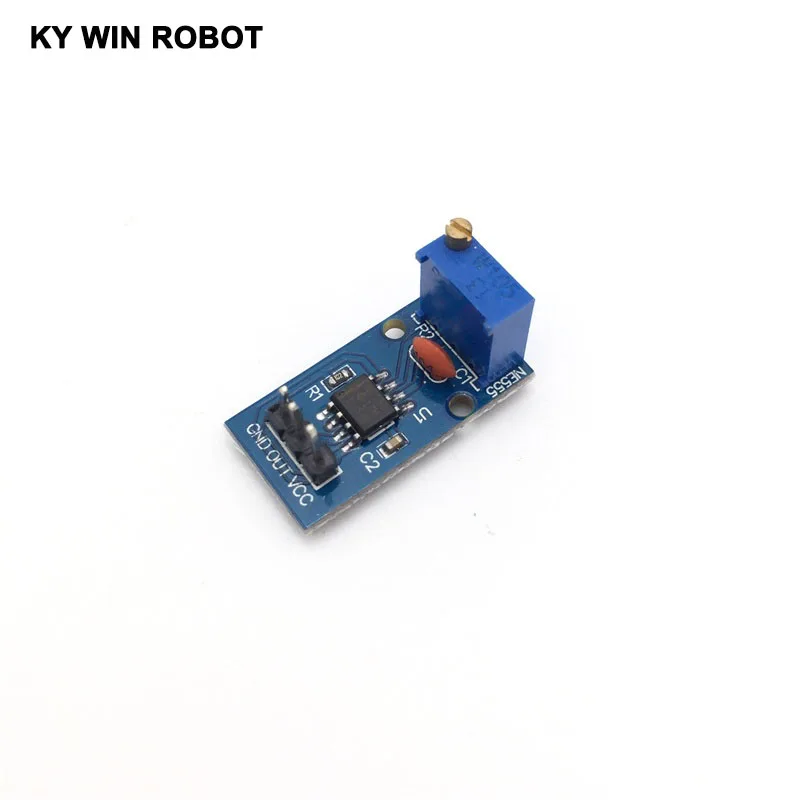 5PCS NE555 adjustable frequency Pulse generator module for For Arduino