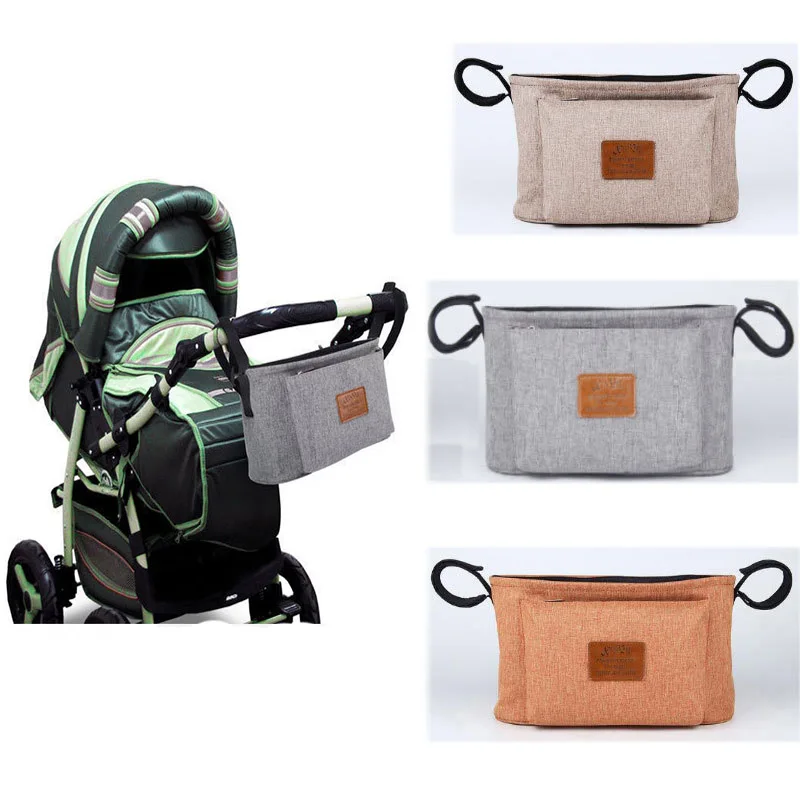 

Baby Stroller Accessoris Bag New Cup Bag Stroller Organizer Baby Carriage Pram Buggy Cart Bottle Bag Car Bag