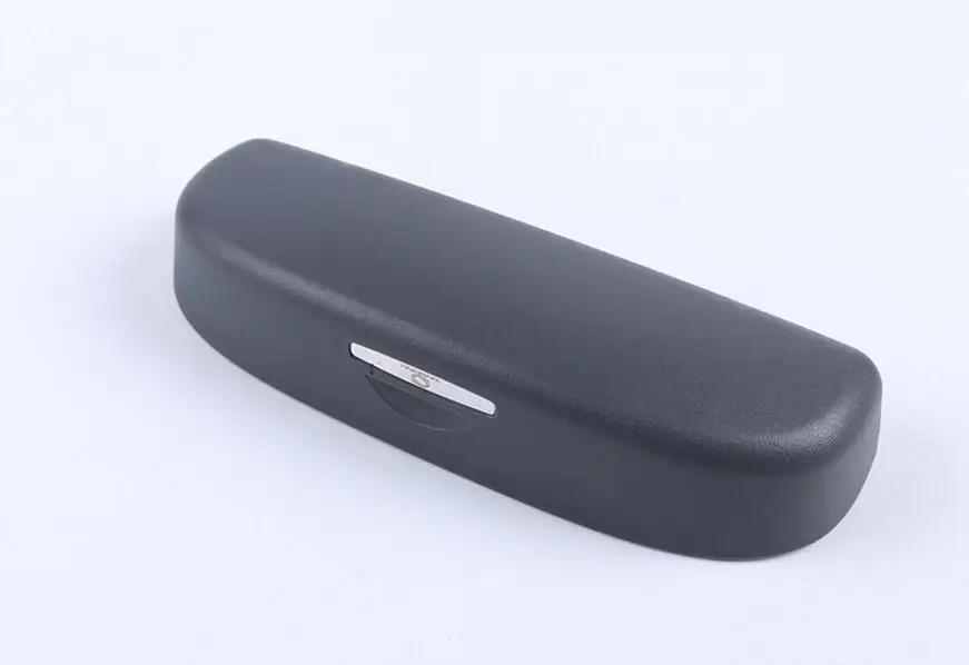 2 Colors Car Sun Visor Glasses Box Sunglasses Protective Case Clip